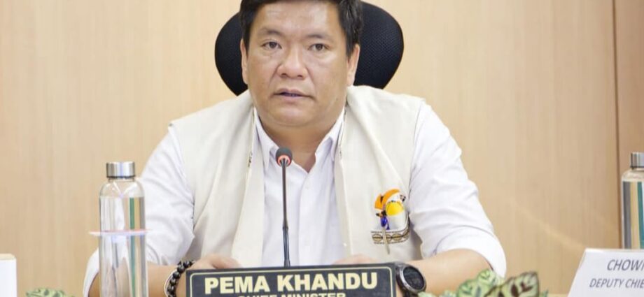 Pema Khandu Chief minister of Arunachal pradesh